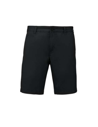 MEN'S WASHED EFFECT BERMUDA SHORTS