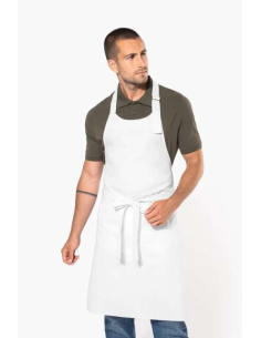 COTTON APRON HIGH-TEMPERATURE WASHABLE