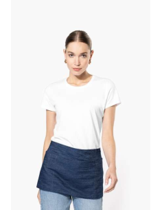 POLYCOTTON SHORT APRON