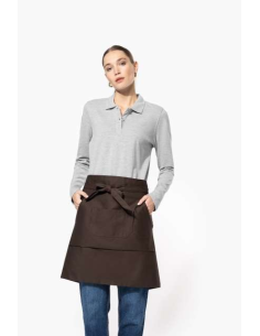 COTTON MID-LENGTH APRON