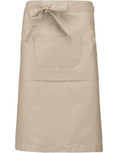POLYCOTTON LONG APRON