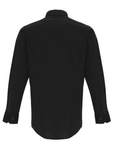 MEN'S STRETCH-FIT COTTON POPLIN LONG SLEEVE SHIRT