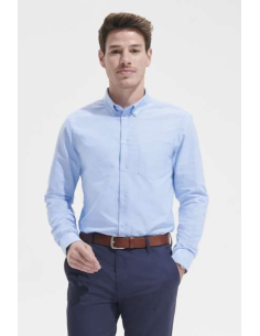 SOL'S BOSTON FIT - LONG SLEEVE OXFORD MEN'S SHIRT