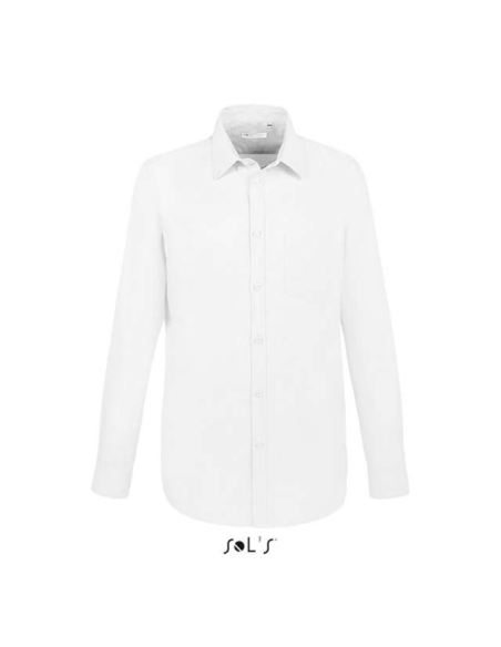 SOL'S BOSTON FIT - LONG SLEEVE OXFORD MEN'S SHIRT