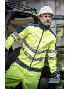 HI-VIS PRO 3 LAYER SOFTSHELL