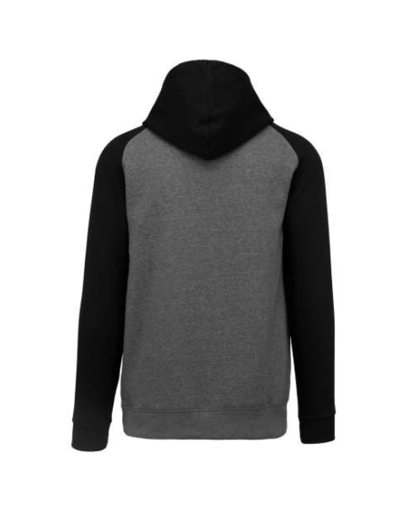 KIDS' TWO-TONE HOODED SWEATSHIRT