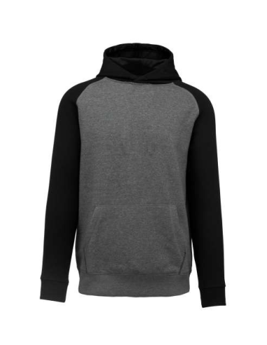 KIDS' TWO-TONE HOODED SWEATSHIRT