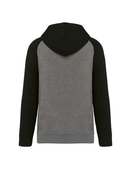 ADULT TWO-TONE HOODED SWEATSHIRT