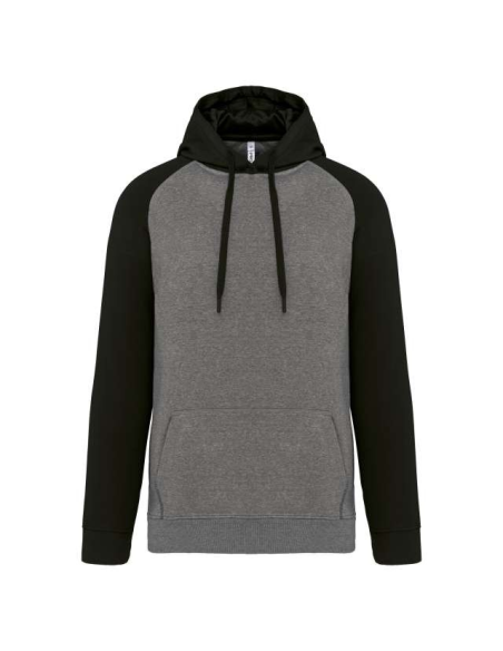 ADULT TWO-TONE HOODED SWEATSHIRT