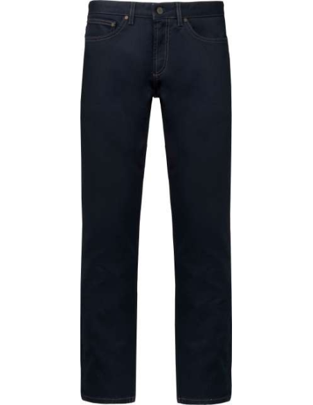 Męskie premium jeansy dark blue denim bawełniana Klasyczny