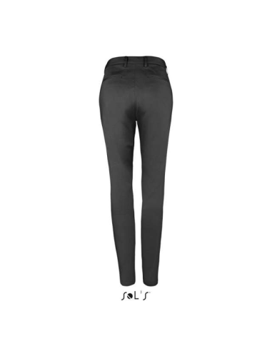 SOL'S JARED WOMEN - SATIN STRETCH TROUSERS
