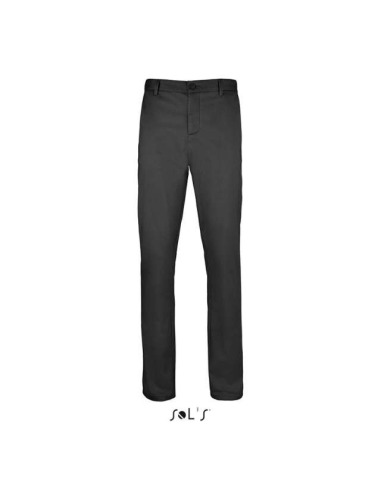 Męskie spodnie satin 228 g bawełna kieszeń stretch