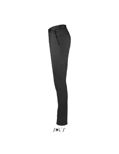 SOL'S JARED WOMEN - SATIN STRETCH TROUSERS