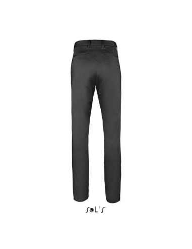 Męskie spodnie satin 228 g bawełna kieszeń stretch