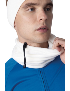 Komin polarowy czarny Ocieplacz szyję fleece Idealny