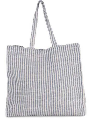 JUCO STRIPED SHOPPER BAG
