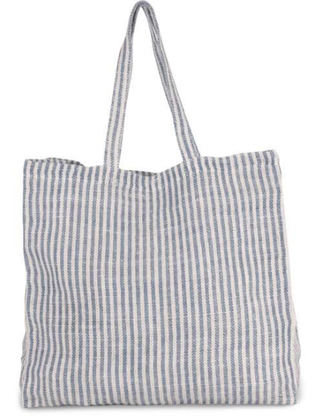 JUCO STRIPED SHOPPER BAG