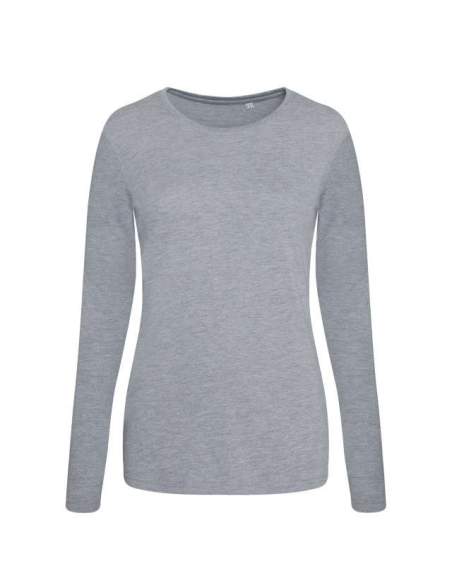melanżowy longsleeve 160 g poliester haft pod haft bawełna