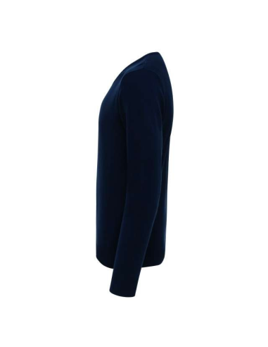 elegancki sweter męski haft logo pod haft Odzież biznesowa