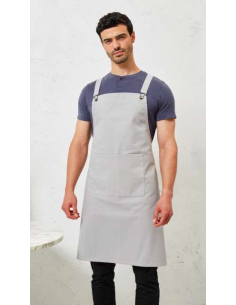 CROSS BACK ’BARISTA’ BIB APRON
