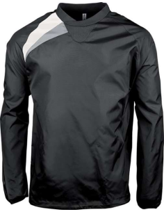 wodoodporny sweatshirt przeciwdeszczowy z nadrukiem haft