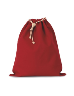 COTTON BAG WITH DRAWCORD CLOSURE - LARGE SIZE
