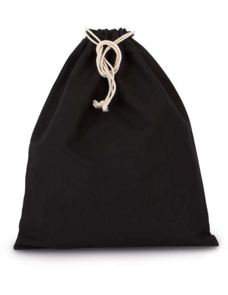 COTTON BAG WITH DRAWCORD CLOSURE - LARGE SIZE