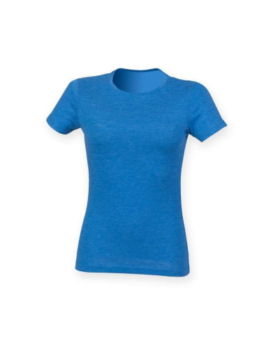 lekki T-shirt premium 160 g nadruk haft z nadrukiem damska