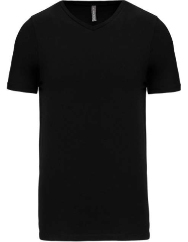 MEN'S SHORT-SLEEVED V-NECK T-SHIRT