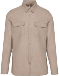 koszula safari męska dla firm Wytrzymała funkcjonalna