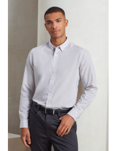'MAXTON' CHECK MEN'S LONG SLEEVE SHIRT