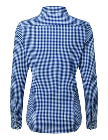 'MAXTON' CHECK WOMEN'S LONG SLEEVE SHIRT