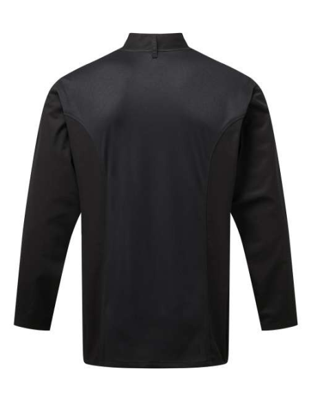 kurtka kucharska Coolchecker długi rękaw 170 g poliester