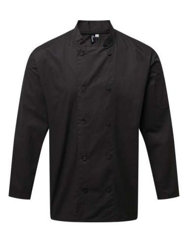 CHEF'S LONG SLEEVE COOLCHECKER® JACKET WITH MESH BACK PANEL