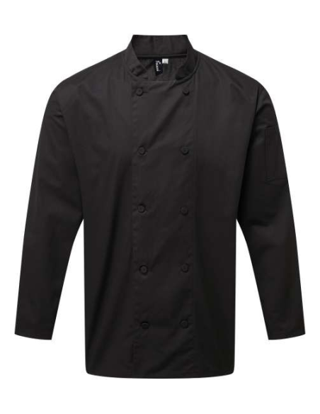 CHEF'S LONG SLEEVE COOLCHECKER® JACKET WITH MESH BACK PANEL