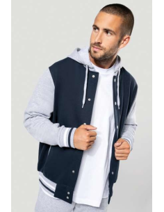 UNISEX TEDDY JACKET WITH HOOD