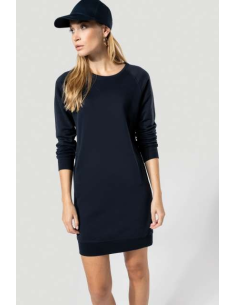 ORGANIC FLEECE LOUNGE DRESS