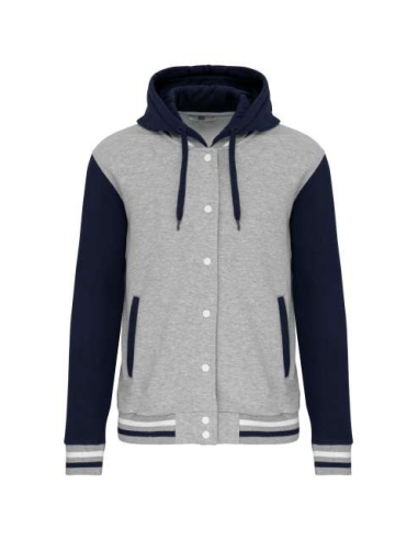 UNISEX TEDDY JACKET WITH HOOD