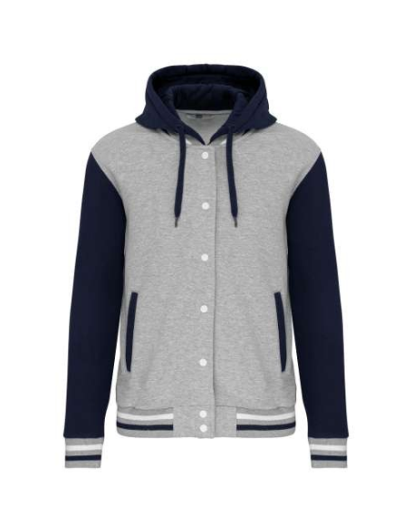 UNISEX TEDDY JACKET WITH HOOD