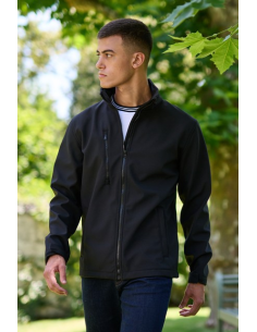 ABLAZE 3 LAYER PRINTABLE SOFTSHELL JACKET