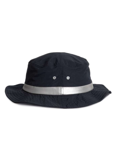 HAT WITH WIDE HEMS
