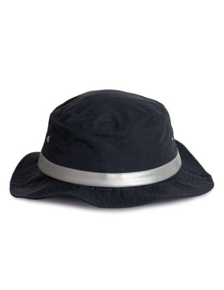 HAT WITH WIDE HEMS