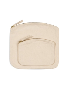 POUCH WITH ZIP FASTENING