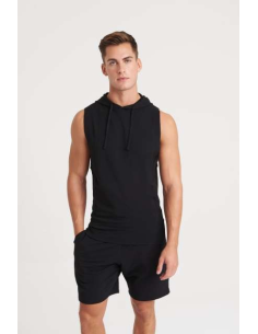 URBAN SLEEVEESS MUSCLE HOODIE