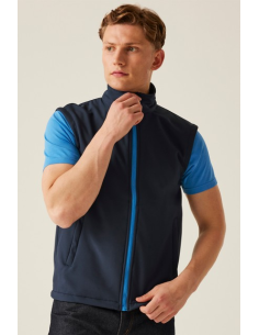 ABLAZE PRINTABLE SOFTSHELL BODYWARMER