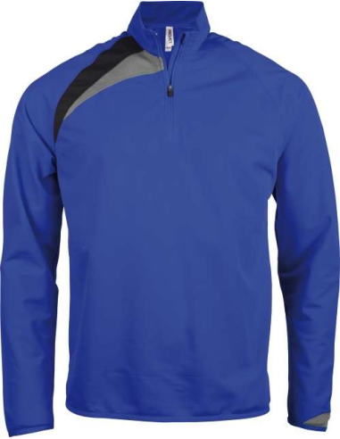 KIDS' ZIP NECK TRAINING TOP