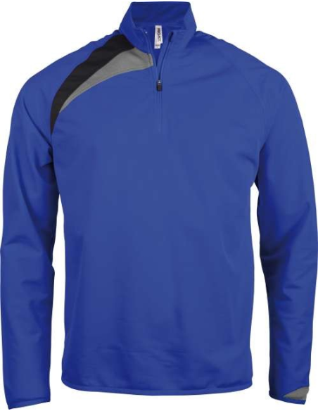 KIDS' ZIP NECK TRAINING TOP