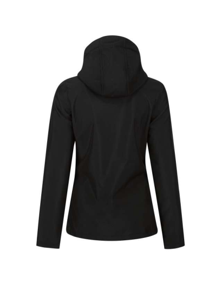 WOMEN'S VENTURER 3 LAYER HOODED PRINTABLE SOFTSHELL JACKET