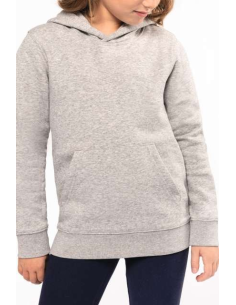 KIDS' ECO-FRIENDLY HOODED SWEATSHIRT