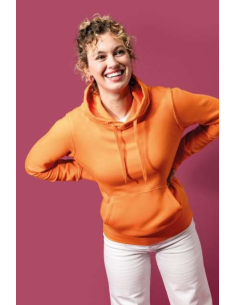 LADIES' ECO-FRIENDLY HOODED SWEATSHIRT